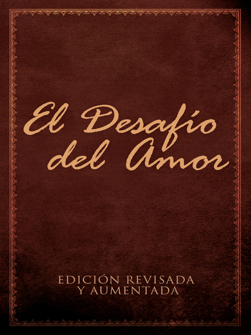 Title details for El Desafío del Amor by Alex Kendrick - Available